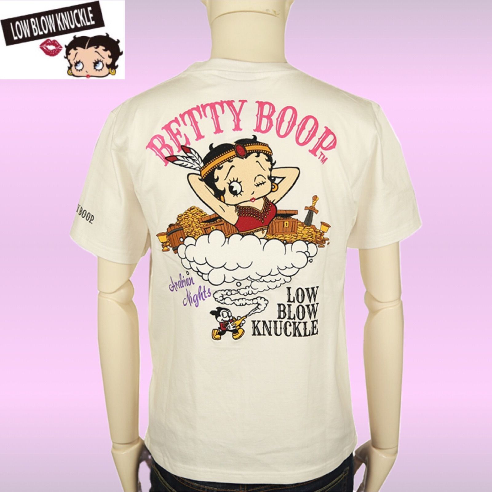 Betty Boop/ベティ・ブープ ベティちゃん 半袖 Tシャツ 551854 - メルカリ