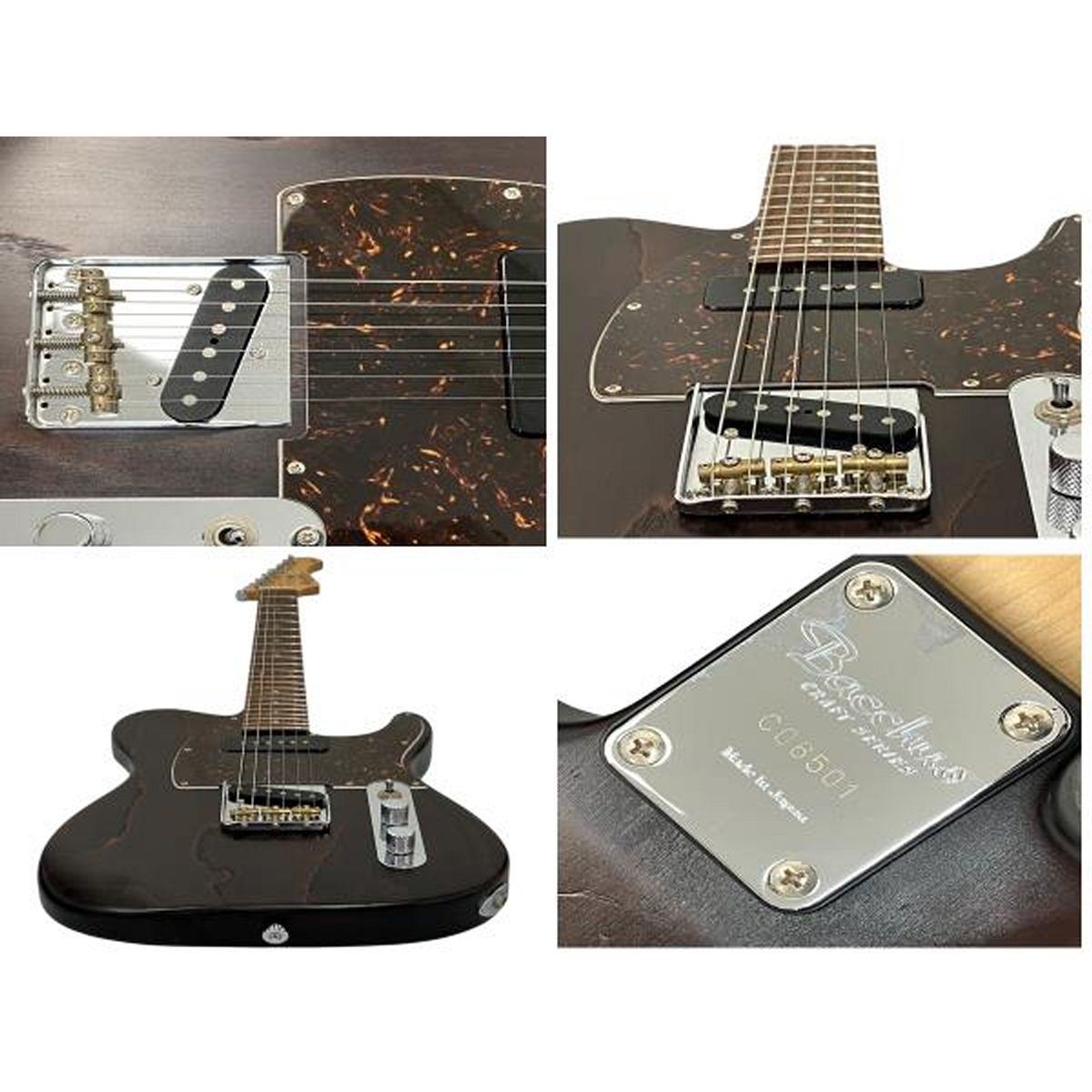 Bacchus バッカス Hand Crafted E quipment テレキャスタータイプ