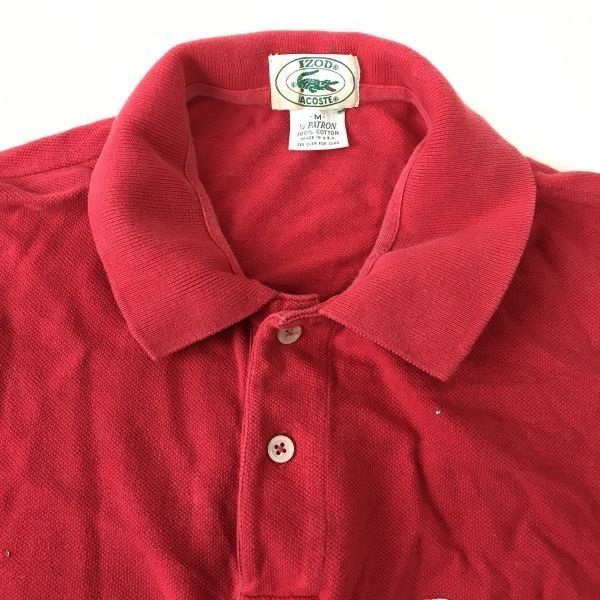 トップス IZOD LACOSTE L USA USED 80'S VINTAGE IZOD LACOSTE - L – re-cloy