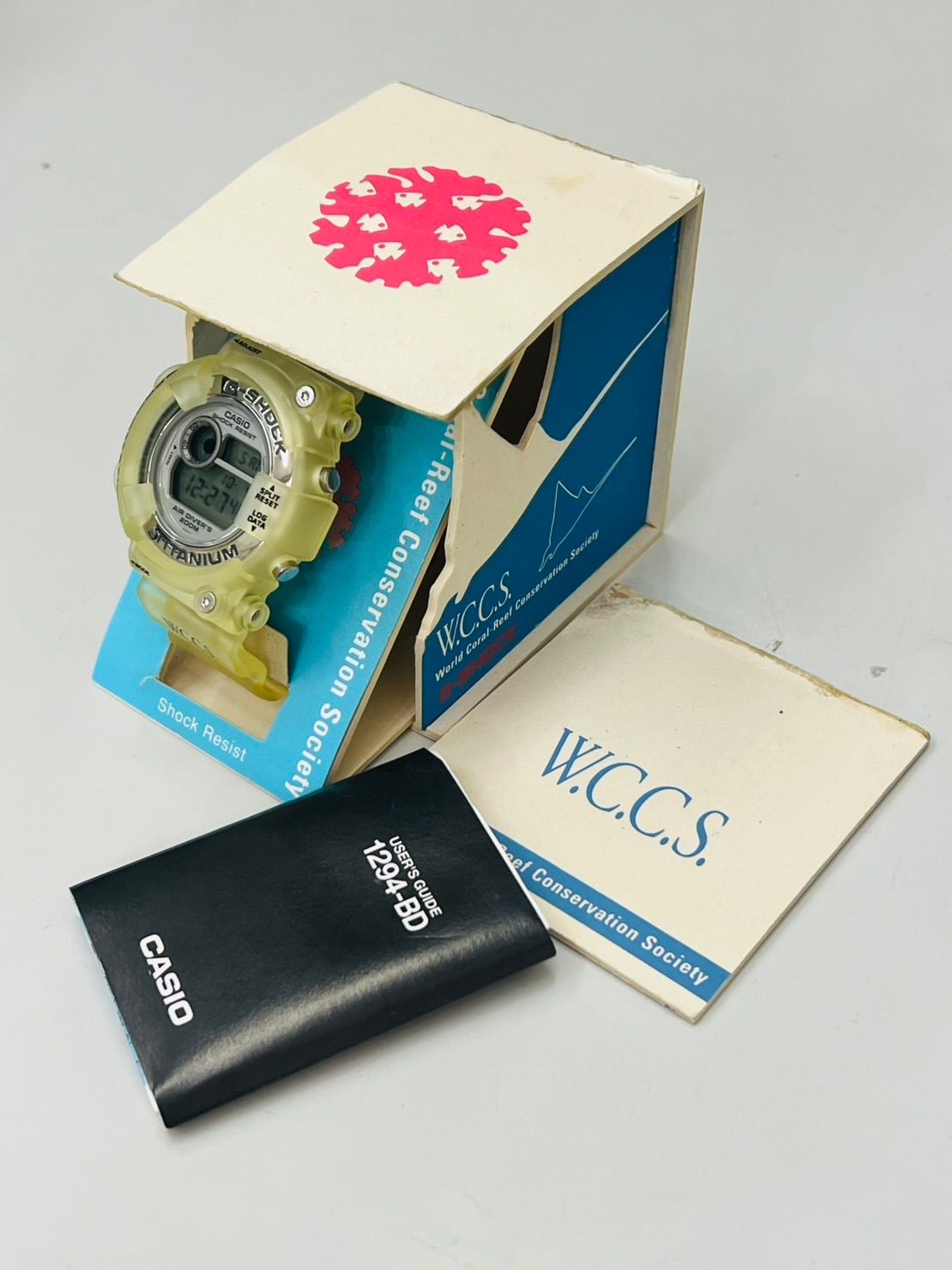 【新品電池】G-SHOCK DW-8201WC フロッグマントリプルマンタ 電池交換済】G-SHOCK Gショック W.C.C.S. FROGMAN フロッグマン