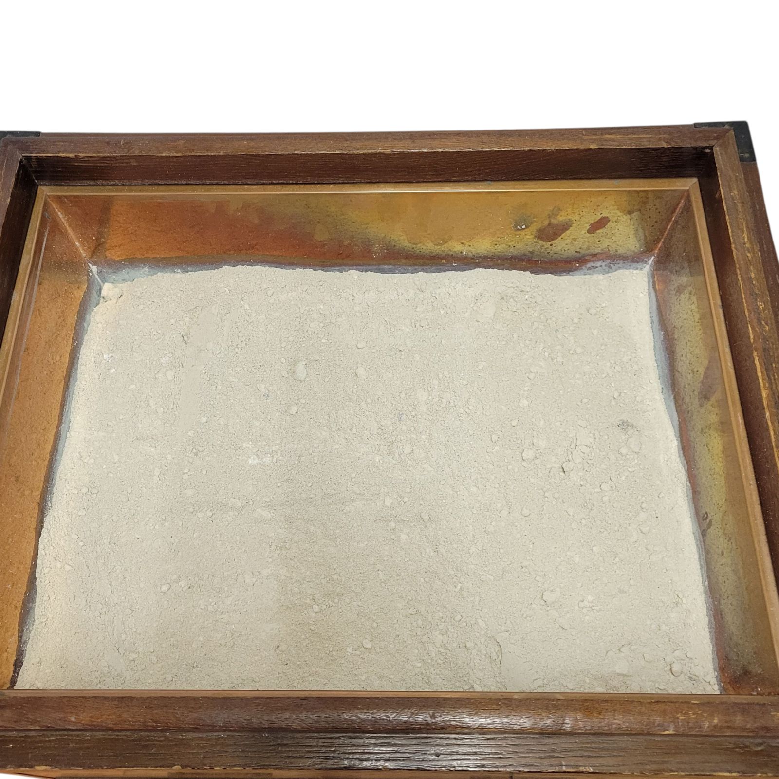 極希少】レトロ アンティーク 火鉢 木製 天然木 関西火鉢 大和火鉢 角