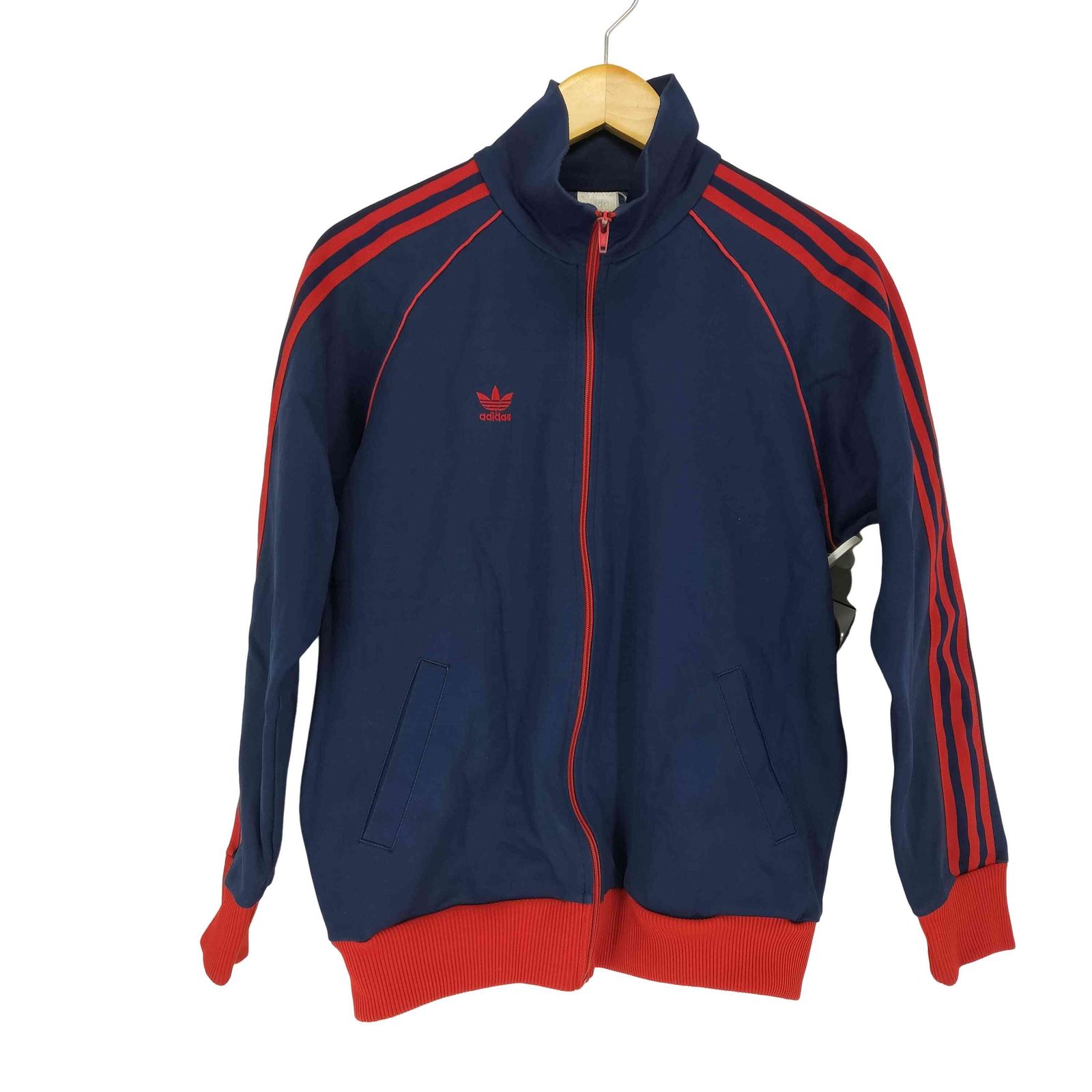 80s adidas アディダス トラックジャケット ジャージ トレフォイル M | 古着屋 Uan