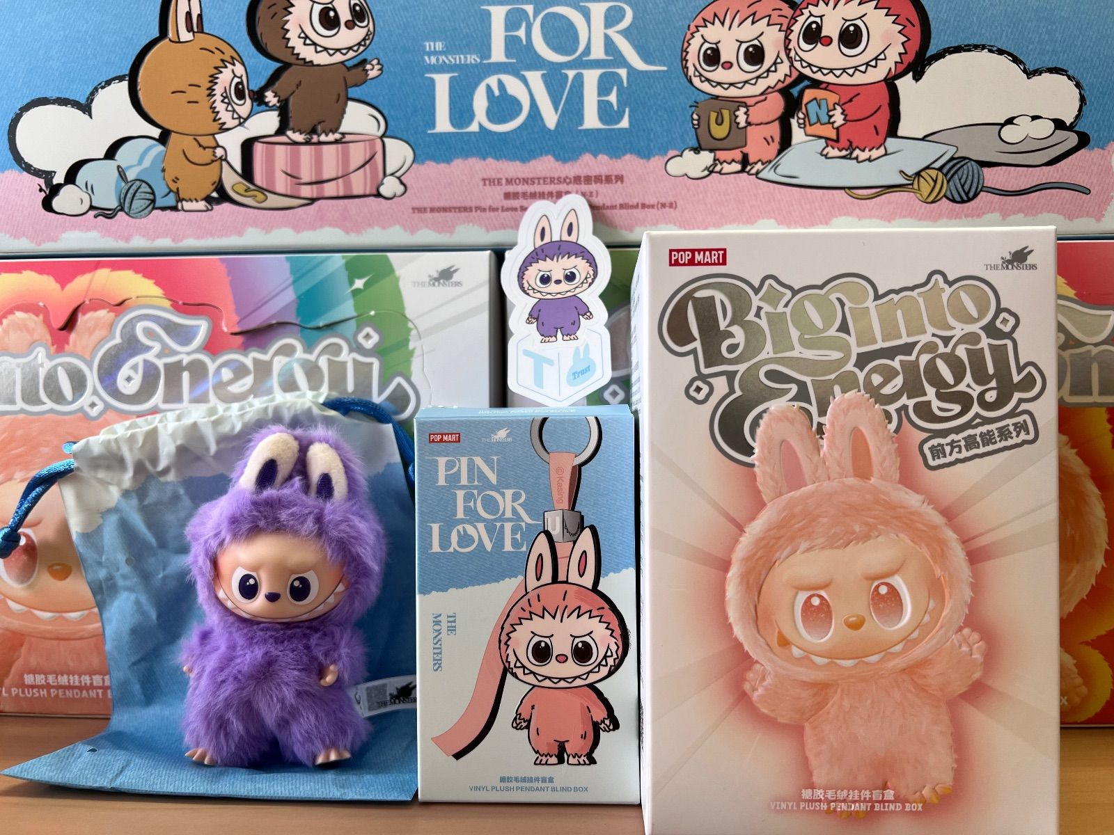 ⭐️【正規品・新品未使用】イニシャル［T］ POP MART ラブブ LABUBU