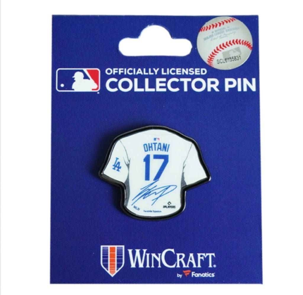 人気商品 ロサンゼルス ドジャース公式グッズ ピンバッチ ピンズ LAPEL PINロゴ LA DODGERS メジャーリーグ MLB 大谷翔平 野球 オフィシャル