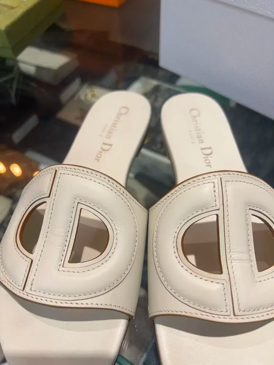 diorミュール36 ディオール/クリスチャンディオール ミュール 36 1/2 レディース