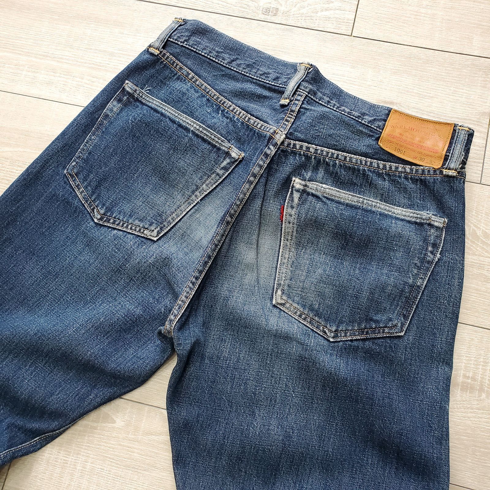 WAREHOUSEウエアハウス□美品 2010-2014 15周年規格 13.5oz 1001XX