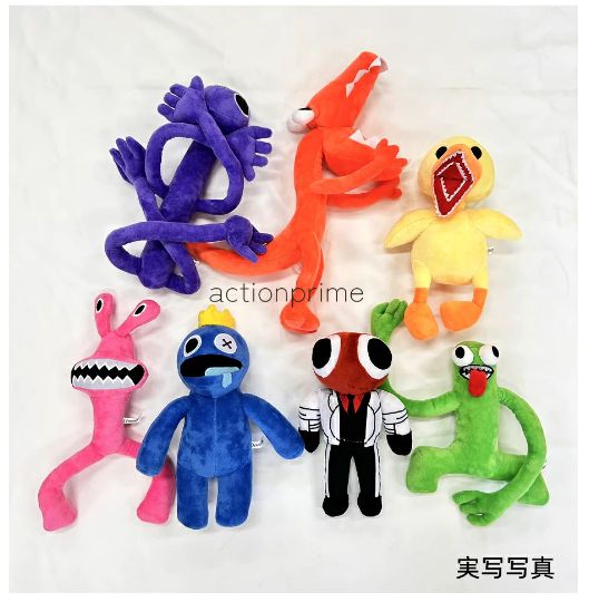 即納 当日発送可 7点セット レインボー フレンズ ぬいぐるみ ゲーム