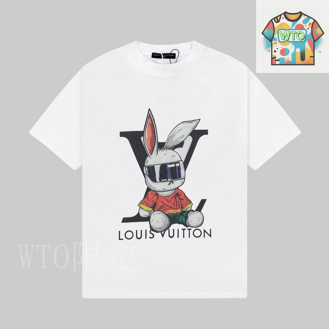 今日特価】LV 23ss 兎年シリーズプリント Tee-2 - メルカリ