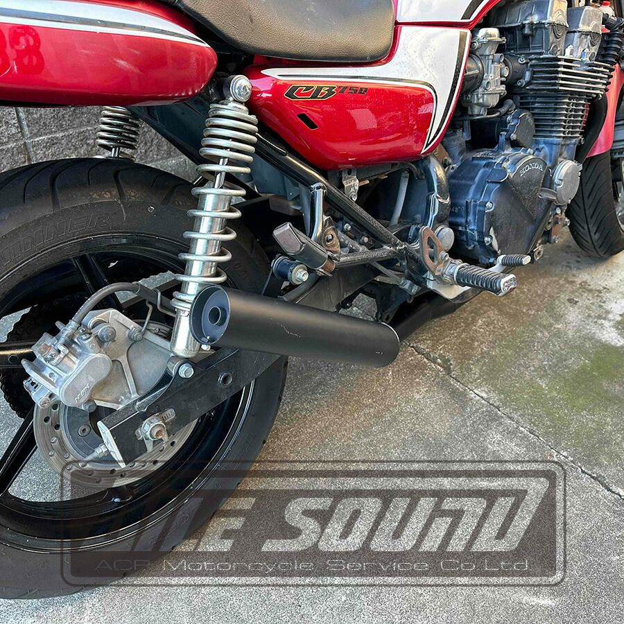 CB750 RC42 エルサウンド ショート管 ブラック マフラー 【新品】AILE SOUND - メルカリ