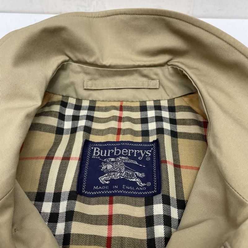 バーバリー ステンカラーコート ノバチェック ヴィンテージ イングランド製 BURBERRYS バーバリーズ コート ヴィンテージ ステンカラー