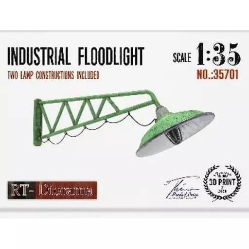 新品】プラモデル 1/35 工場の投光照明 (2個) [RTD35701] 1/72 F-35