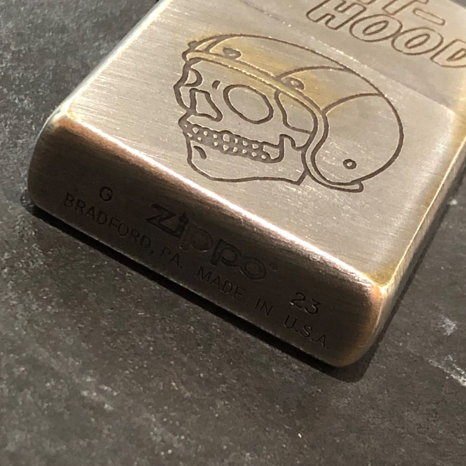 未使用品 SAINT MICHAEL × NEIGHBORHOOD 25SS STHD . AGED ZIPPO
