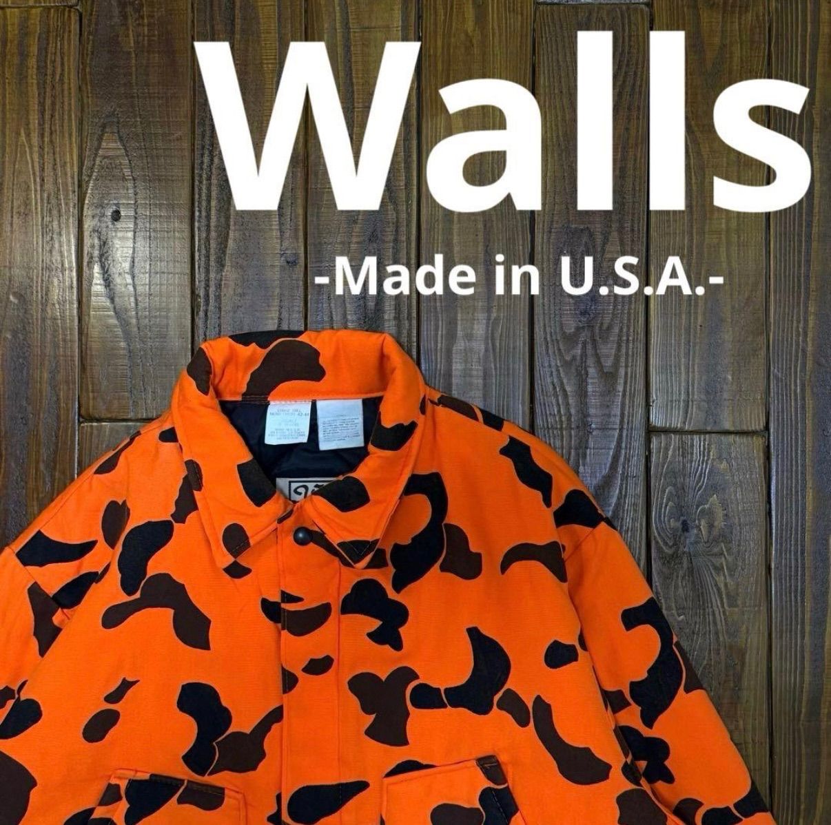 ‼︎ Walls ウォールズ ブリザードプルーフ 迷彩中綿ジャケット