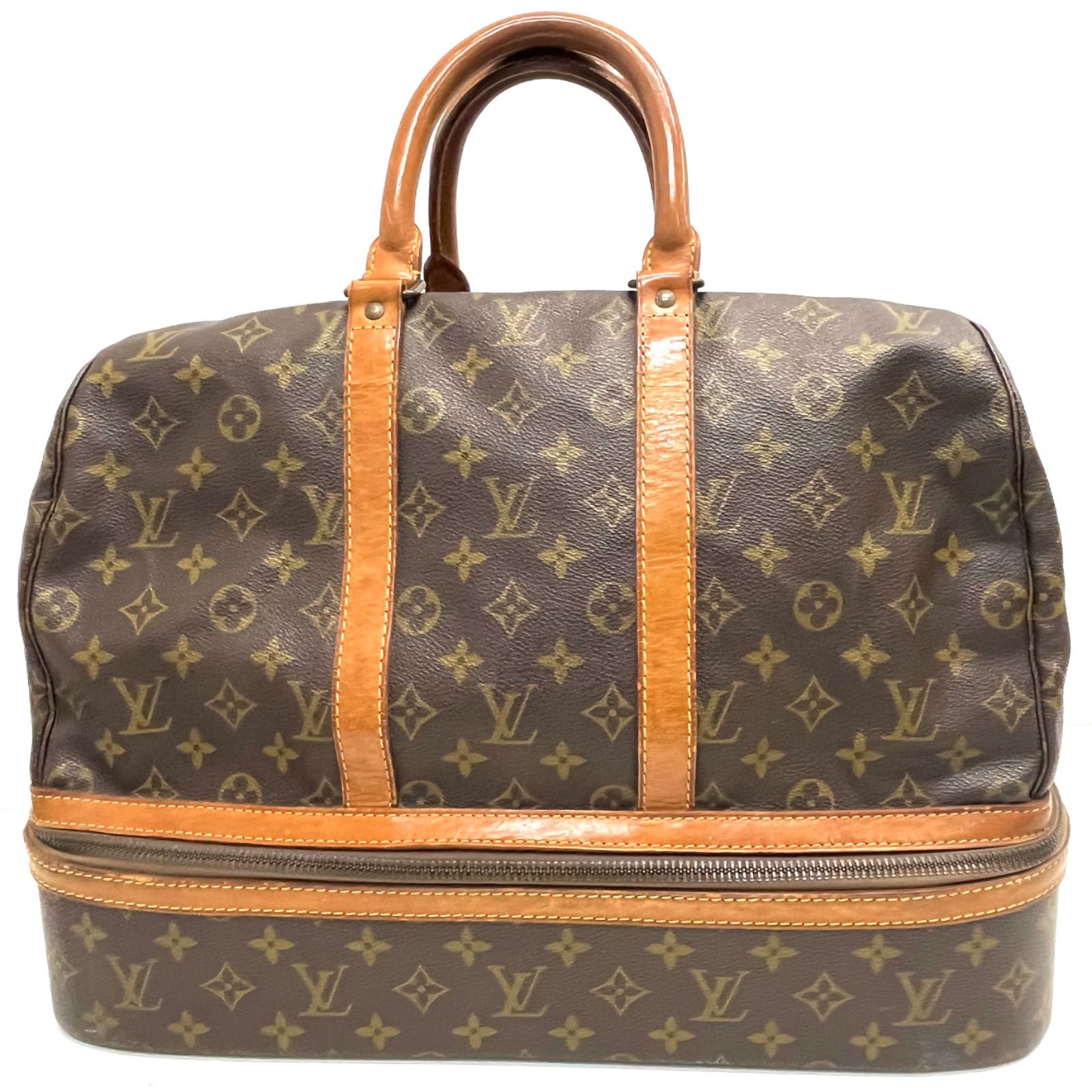 さとへー【LOUIS VUITTON】ゴルフバッグ　モノグラム　ビンテージ 売り切り】LOUIS VUITTON ルイヴィトン モノグラム サック