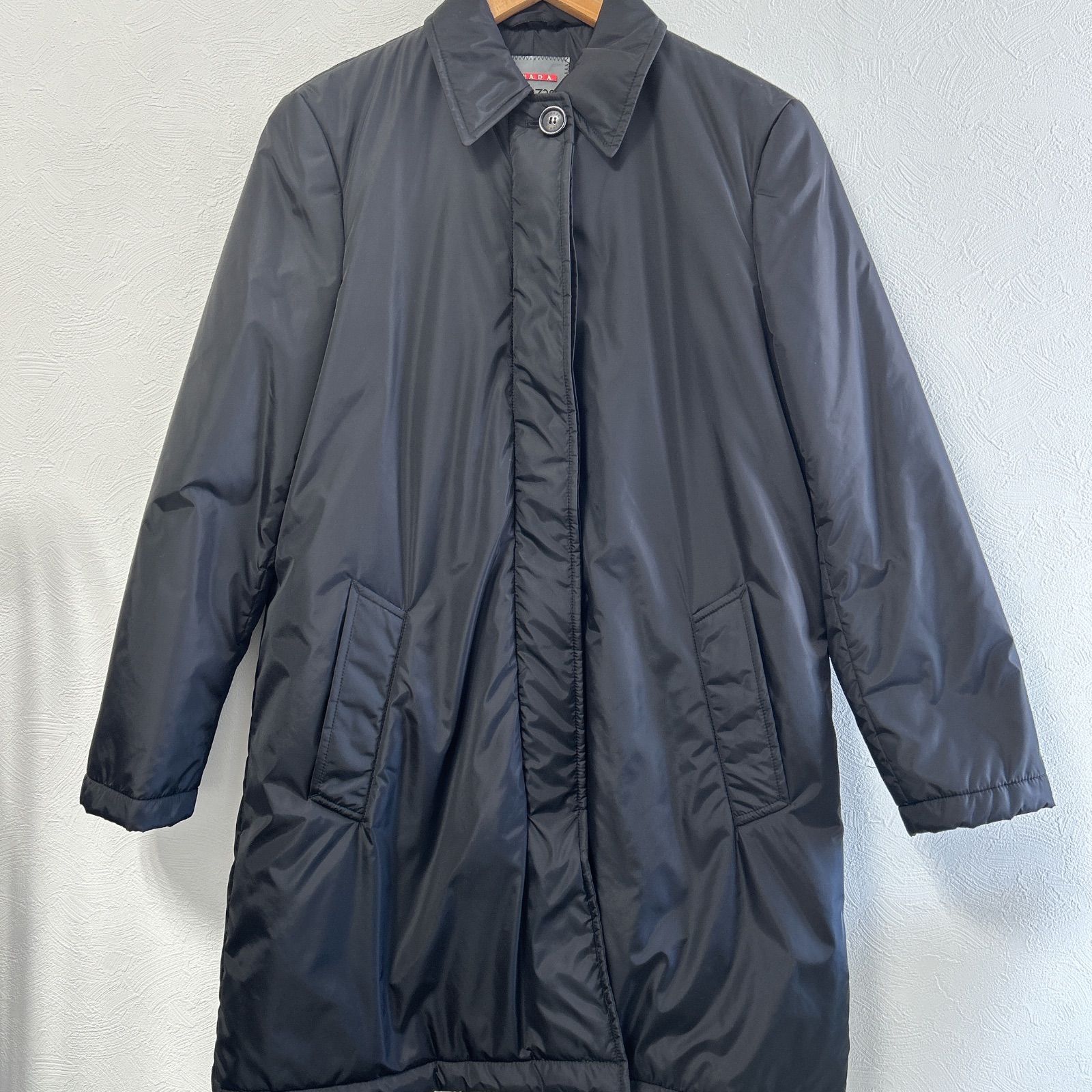 PRADA コート　黒 PRADA（プラダ）コート 黒 サイズ:36(XS位) レディース