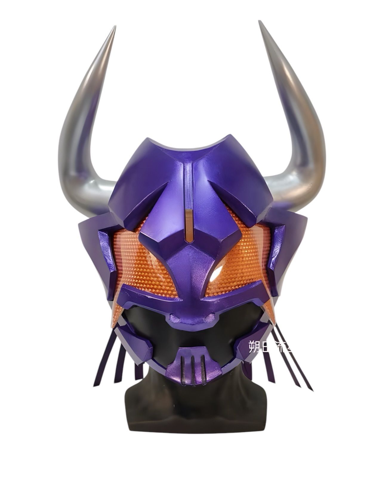 仮面ライダー覇牛 バイソンゾンビ 本格リアルマスク メット コスチューム コスプレ 58?60 発光アクション