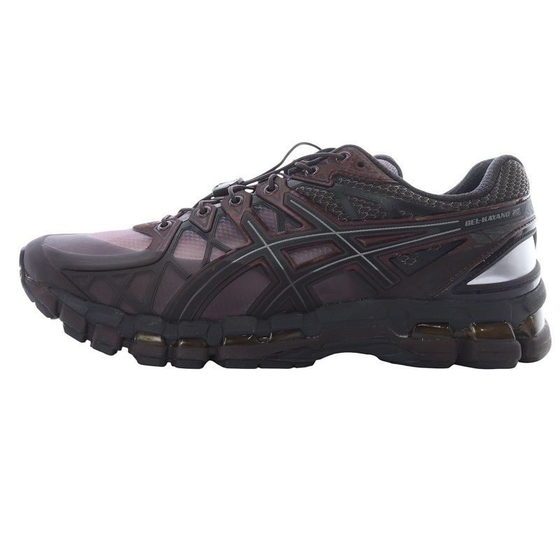 アシックス asics UNAFFECTED GEL-KAYANO 20 スニーカー 28cm エンジ 1203A529