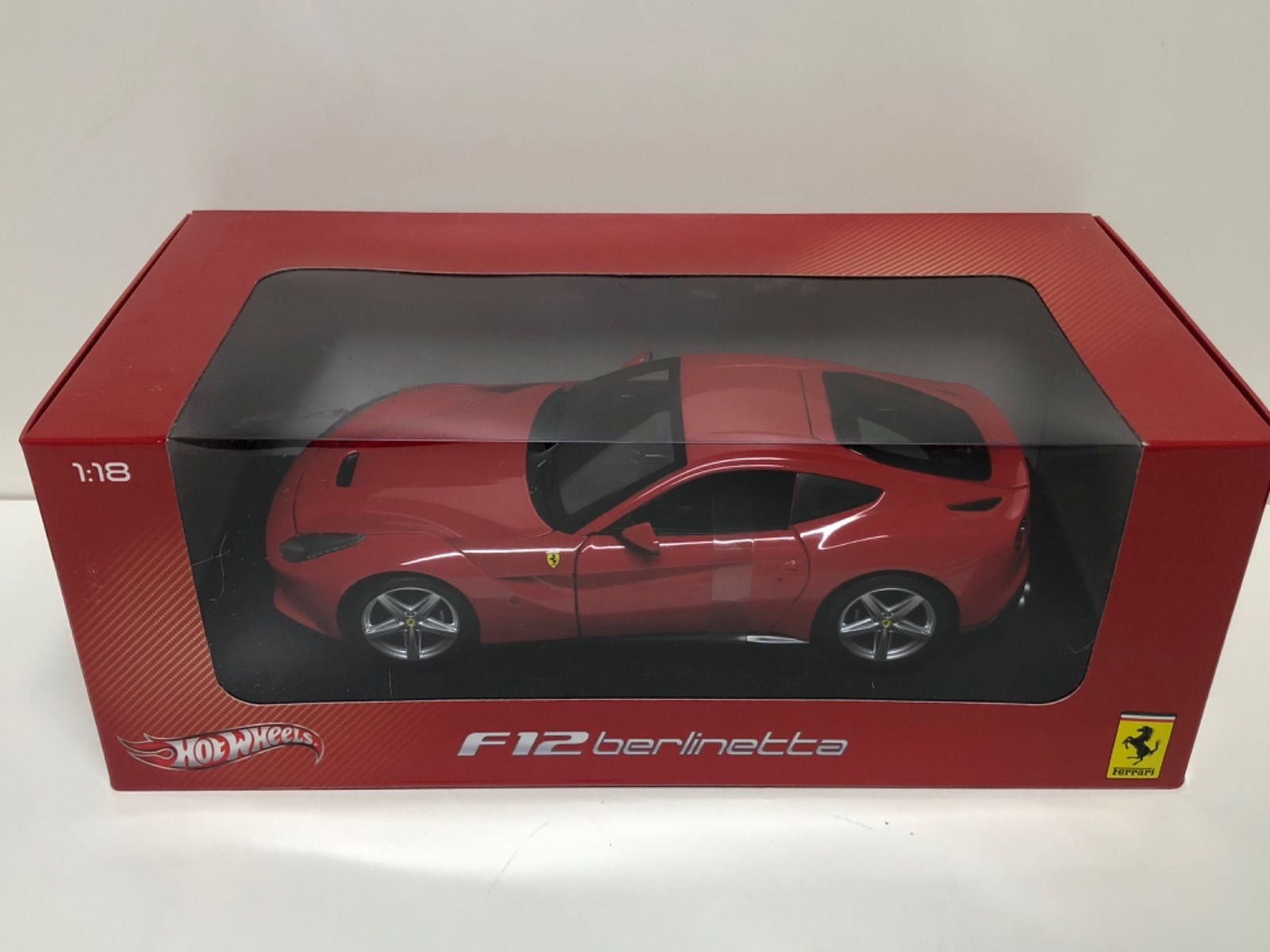 ホットウィール 1/18 フェラーリ F12ベルリネッタ Red - メルカリ