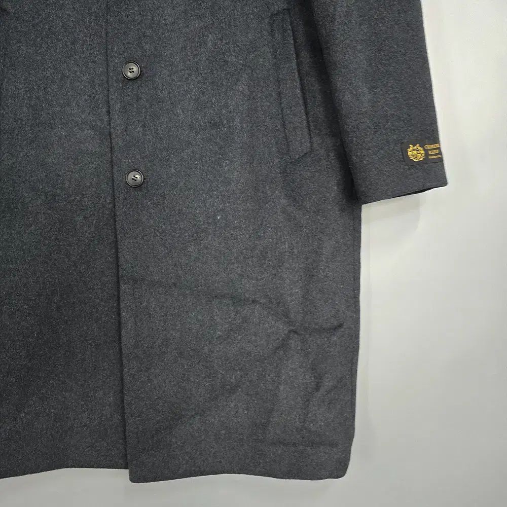 マインドブリッジ カシミア ブレンド チェスターコート チャコール 100