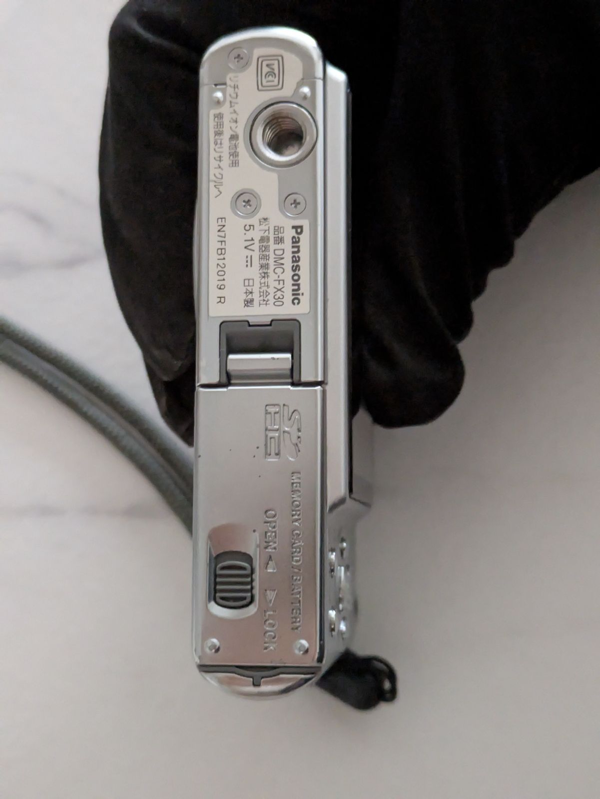 ジャンク 動作確認済み パナソニック Lumix DMC-FX30 コンパクト