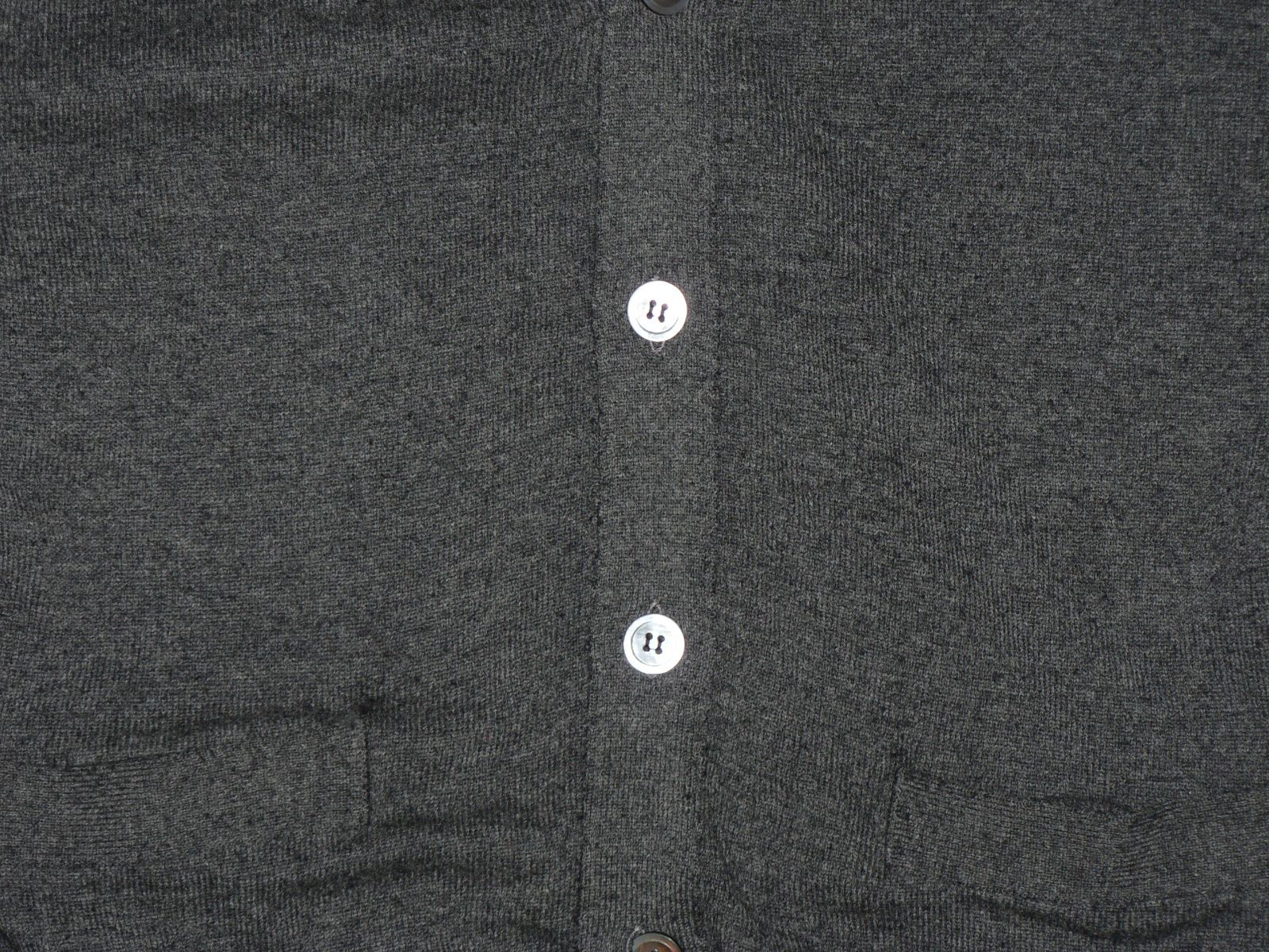 激レア【田中オム】AD1989 COMME des GARÇONS HOMME AD1989】80s~90s Comme des Garçons Homme dark gray knit cardigan