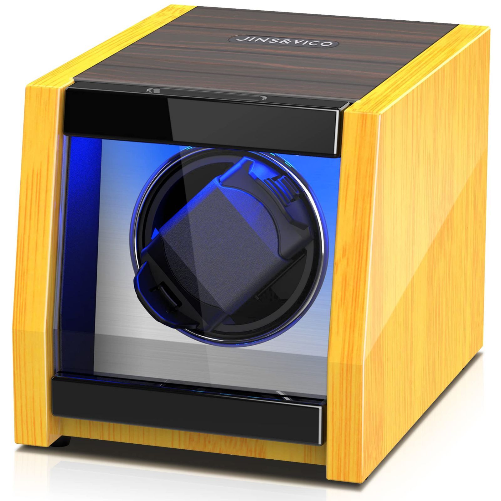 送料無料 ベルソス ワインディングマシーン 4本巻き 静音設計 収納ケース付き (レザーブラック) 新品⁄送料無料] ベルソス ワインディングマシーン 4本巻き 静音設計