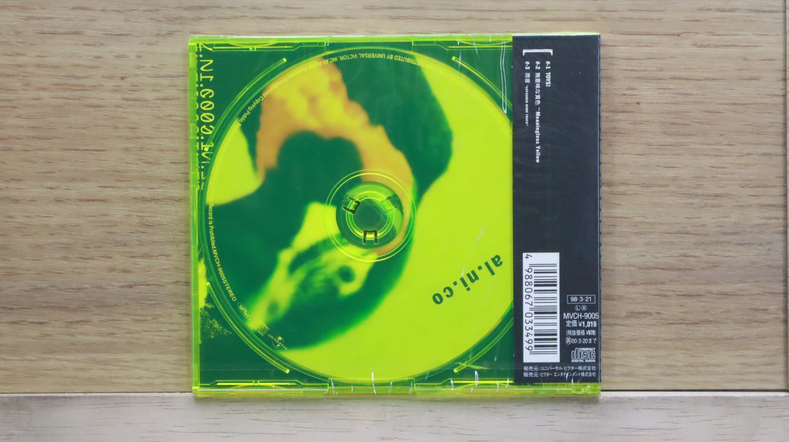 国内盤CD☆アルニコ/al.ni.co□ TOY$! 【MVCH9005/4988067033499