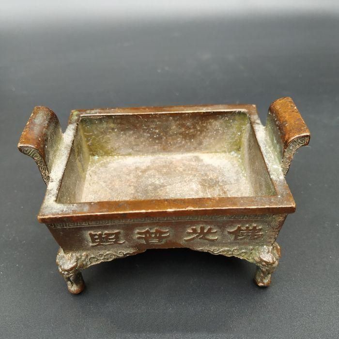 銅製 博山炉 焚香炉 仏具盤香炉 茶道置物 装飾品 工芸品 銅製