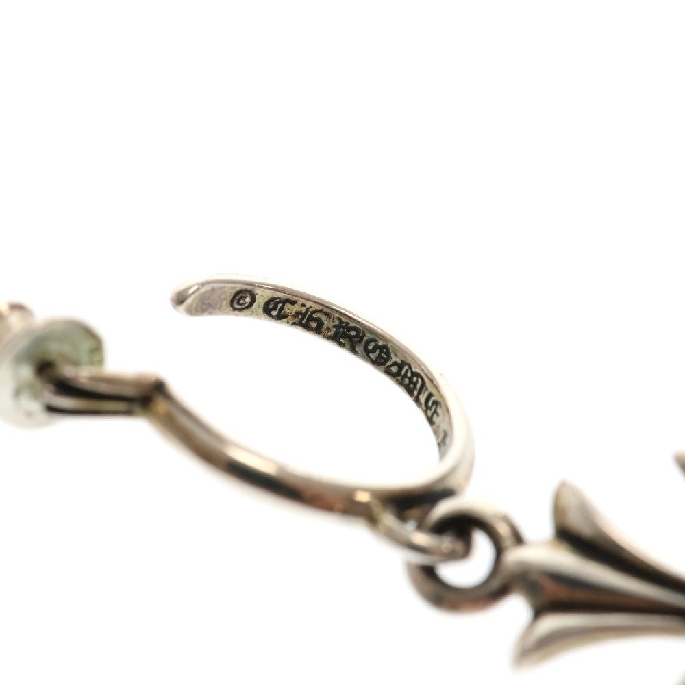 CHROME HEARTS (クロムハーツ) TINY CH CROSS タイニーCHクロス フープ  
