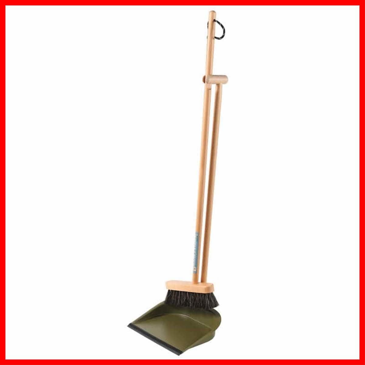【特価商品】u0026 DUSTPAN BROOM 高さ930×幅290×奥行232mm オリーブドラブ OLIVE ブルーム アンド DRAB ダストパン 掃除グッズ H20-0183OV ダルトン(Dulton)