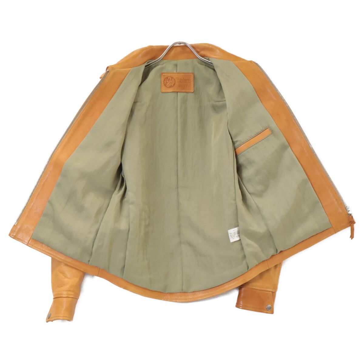 TENJIN WORKS 天神ワークス 【美品】JS02TN 植物タンニン鞣しカーフ  