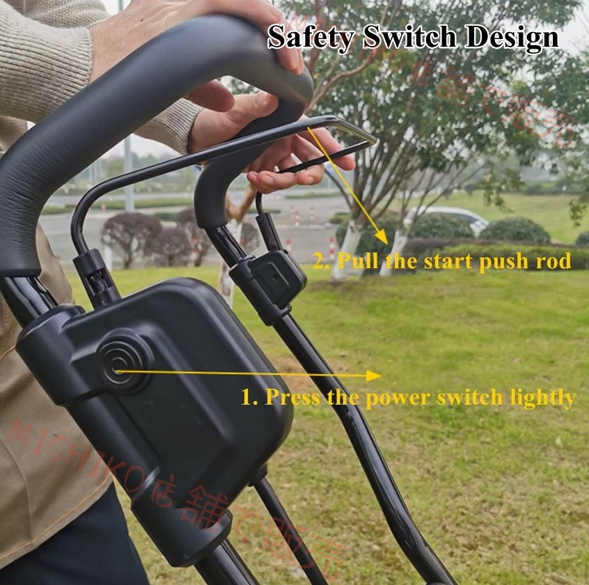 なホイール付きガーデン回転耕うん機 除草