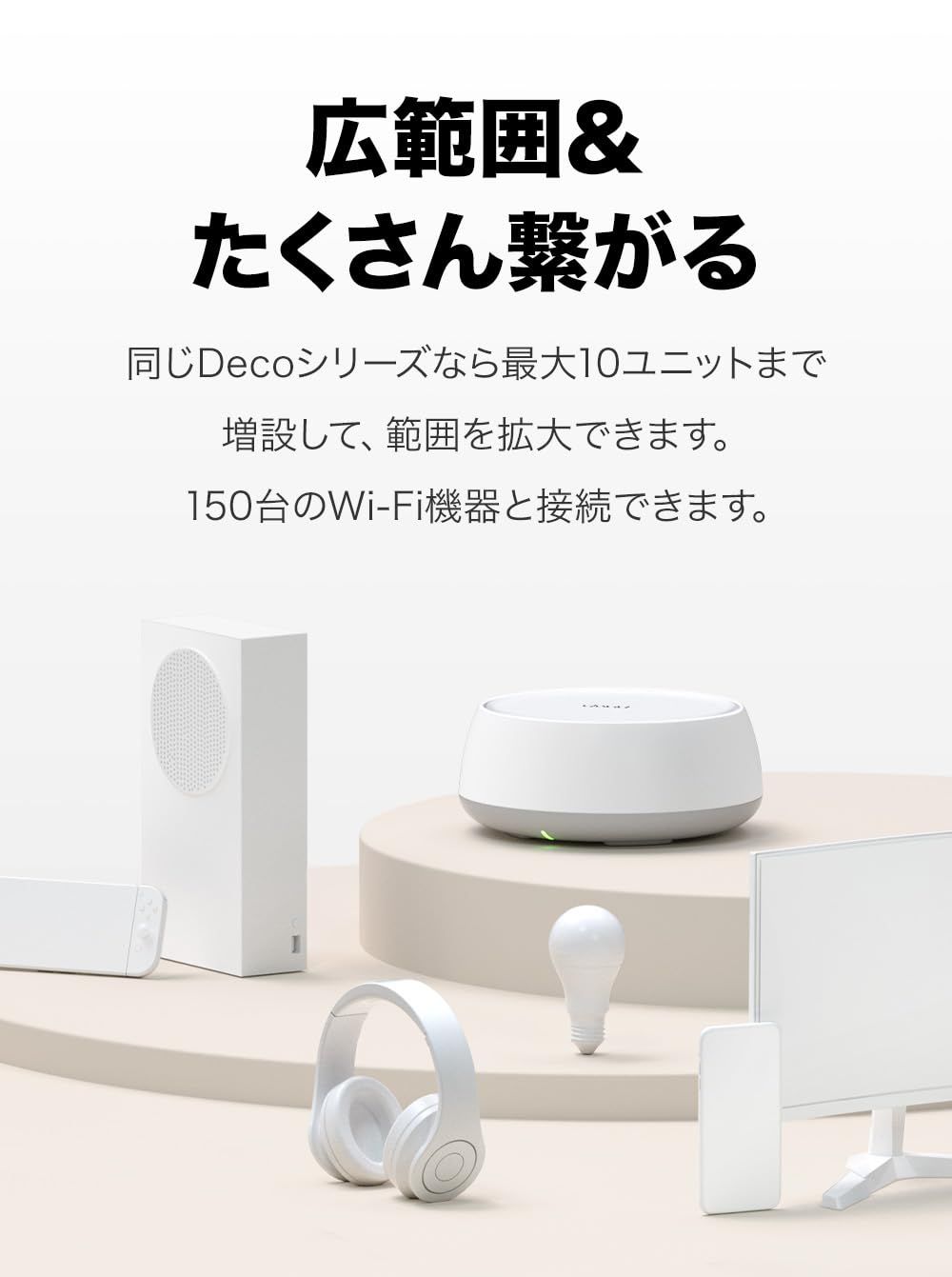 TP-Link WiFi7 ルーター メッシュwi-fi 無線lanルーター メッシュWi-Fiシステム BE3600規格 2882Mbps 5GHz 688Mbps 2.4GHz MLO Deco BE22 1-pack CHRISTIANNAURATH_COM_BR