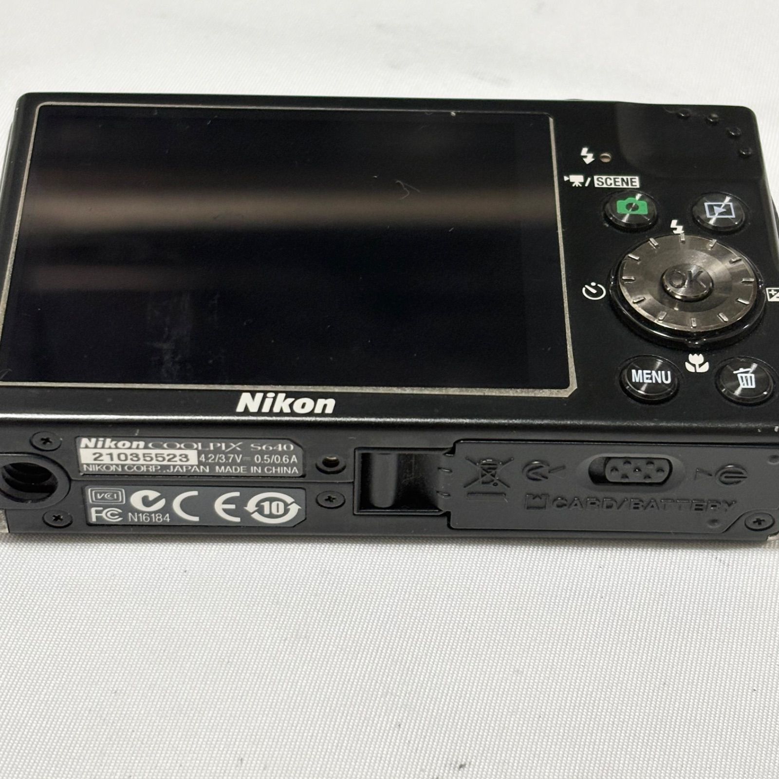 送料無料】Nikon/ニコン/COOLPIX/クールピクス/S640/ブラック 