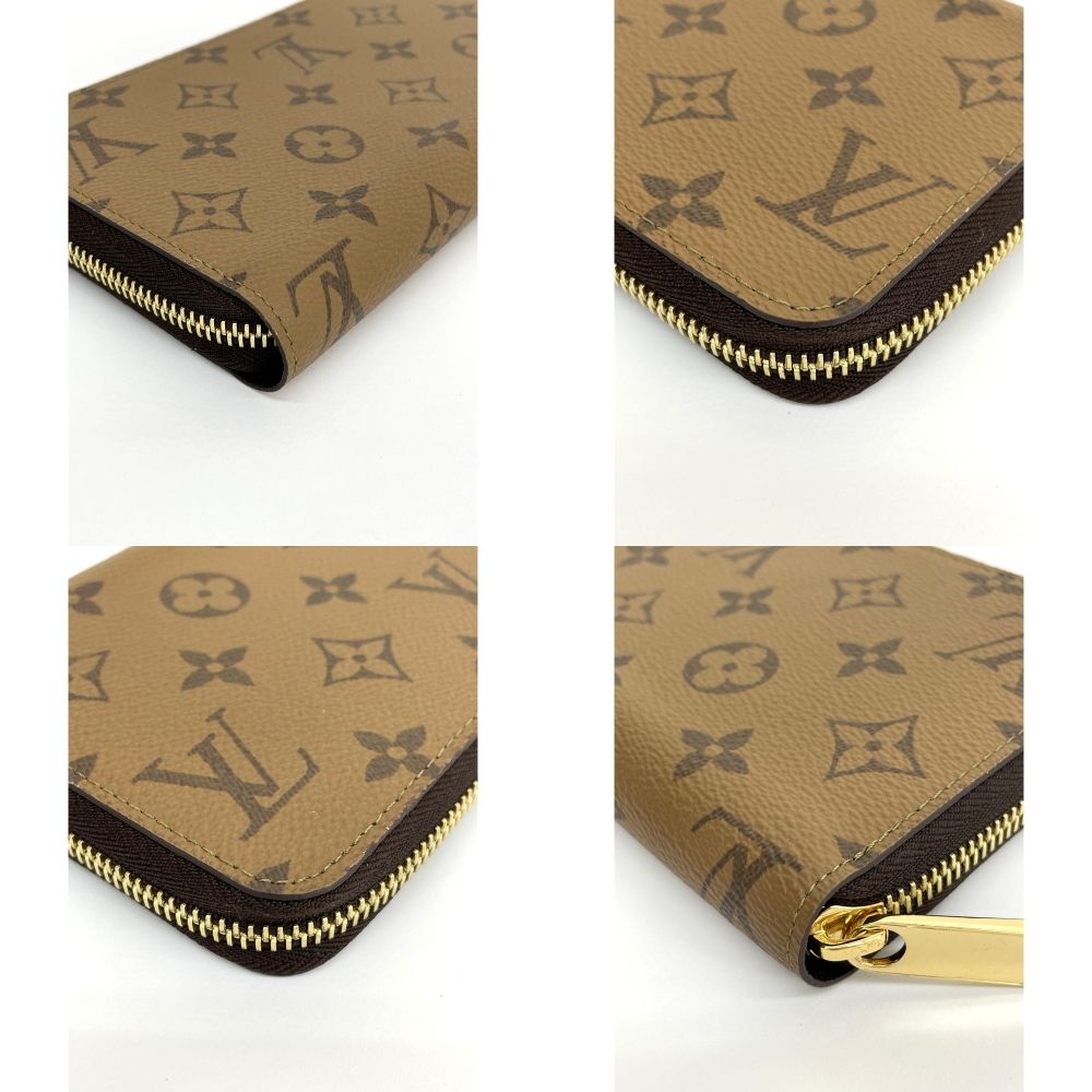 ●LOUIS VUITTON ルイヴィトン M82444 リバースジッピー・ウォレット モノグラム 長財布 ラウンドファスナー