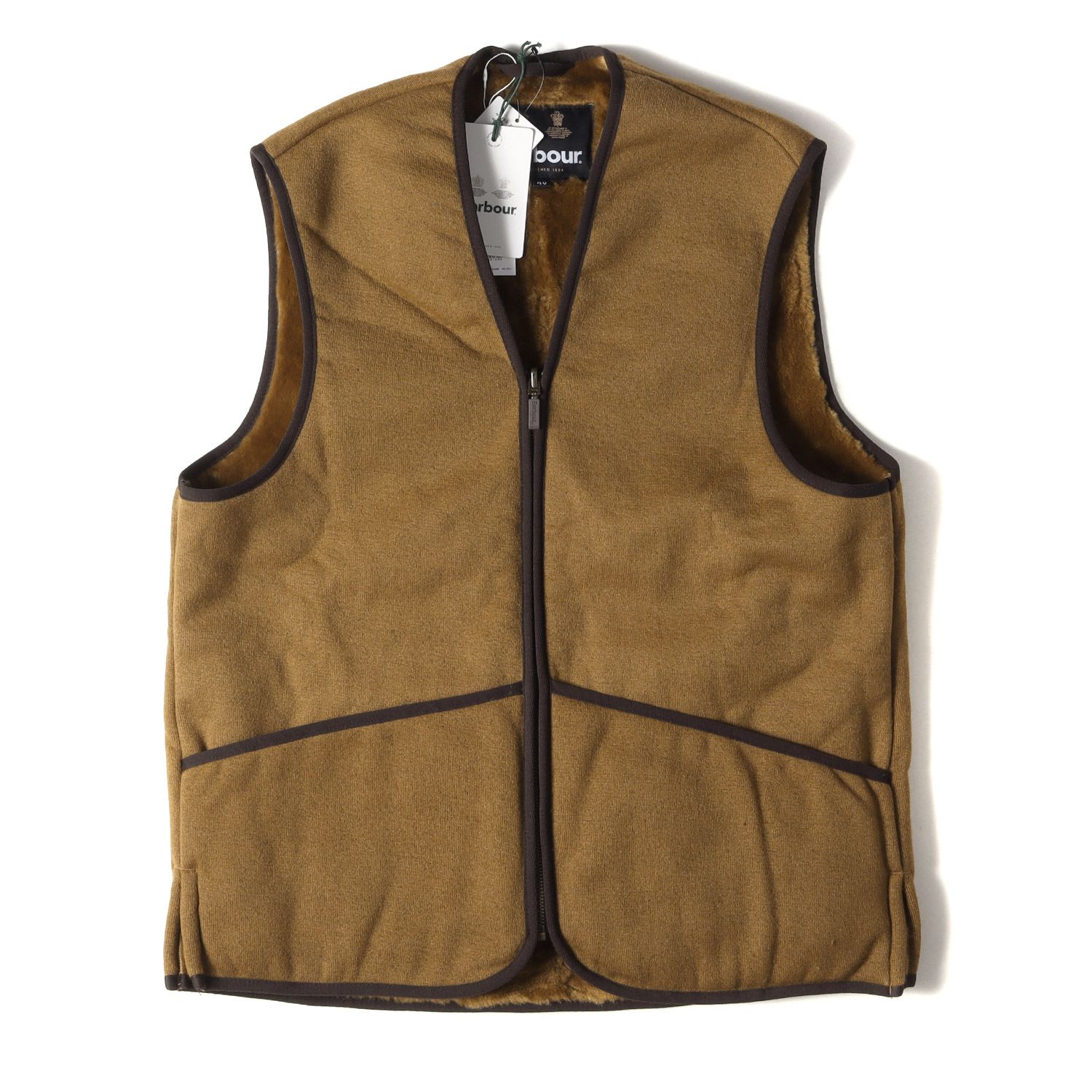BARBOUR バブアー ベスト フェイクファー ウォーム パイル ライナー