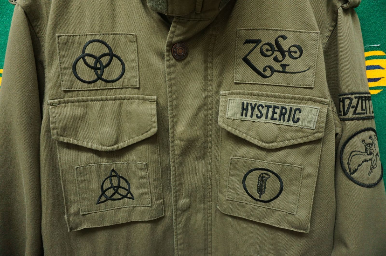HYSTERIC GLAMOUR フライト M-65 バッジ 希少　Mサイズ 楽天市場】ヒステリックグラマー m65の通販