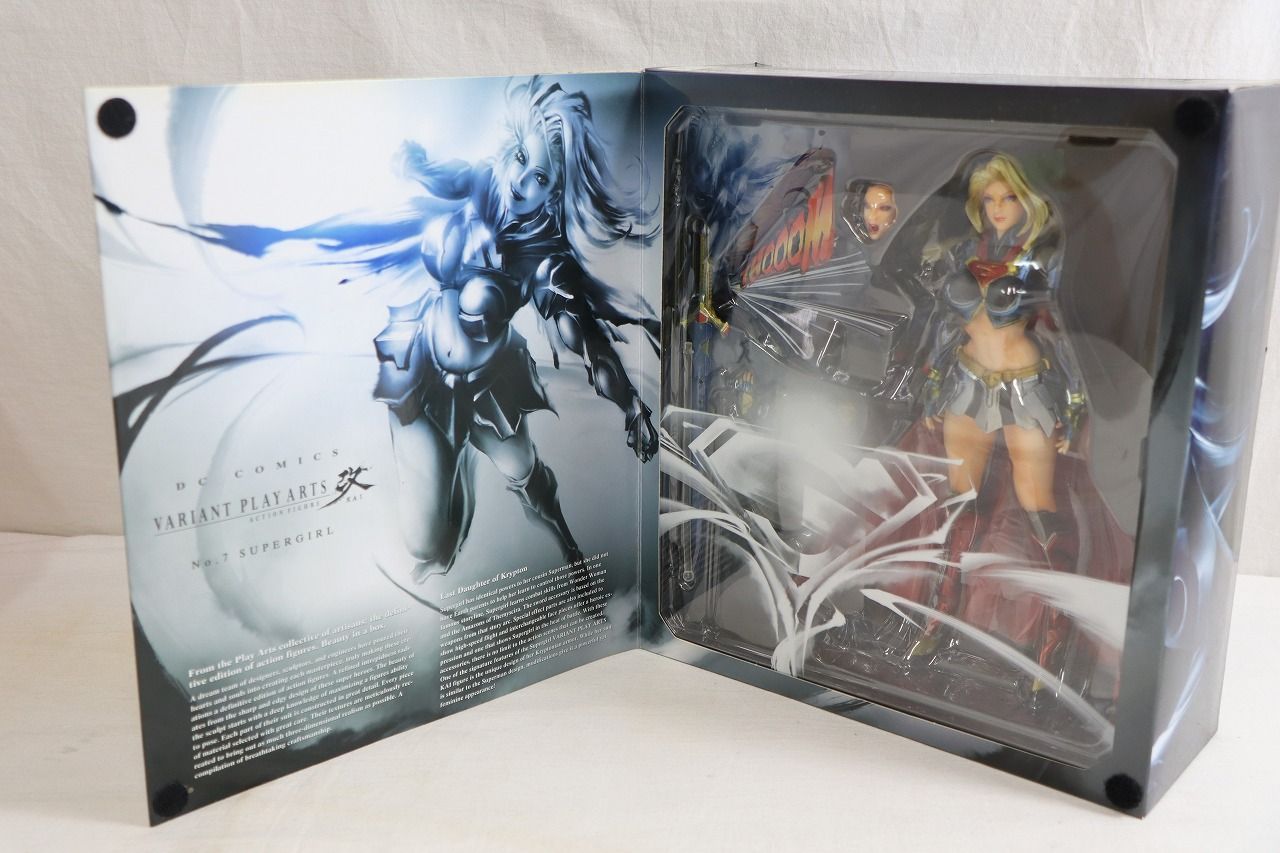 ◇DC Comics VARIANT プレイアーツ改 スーパーガール フィギュア