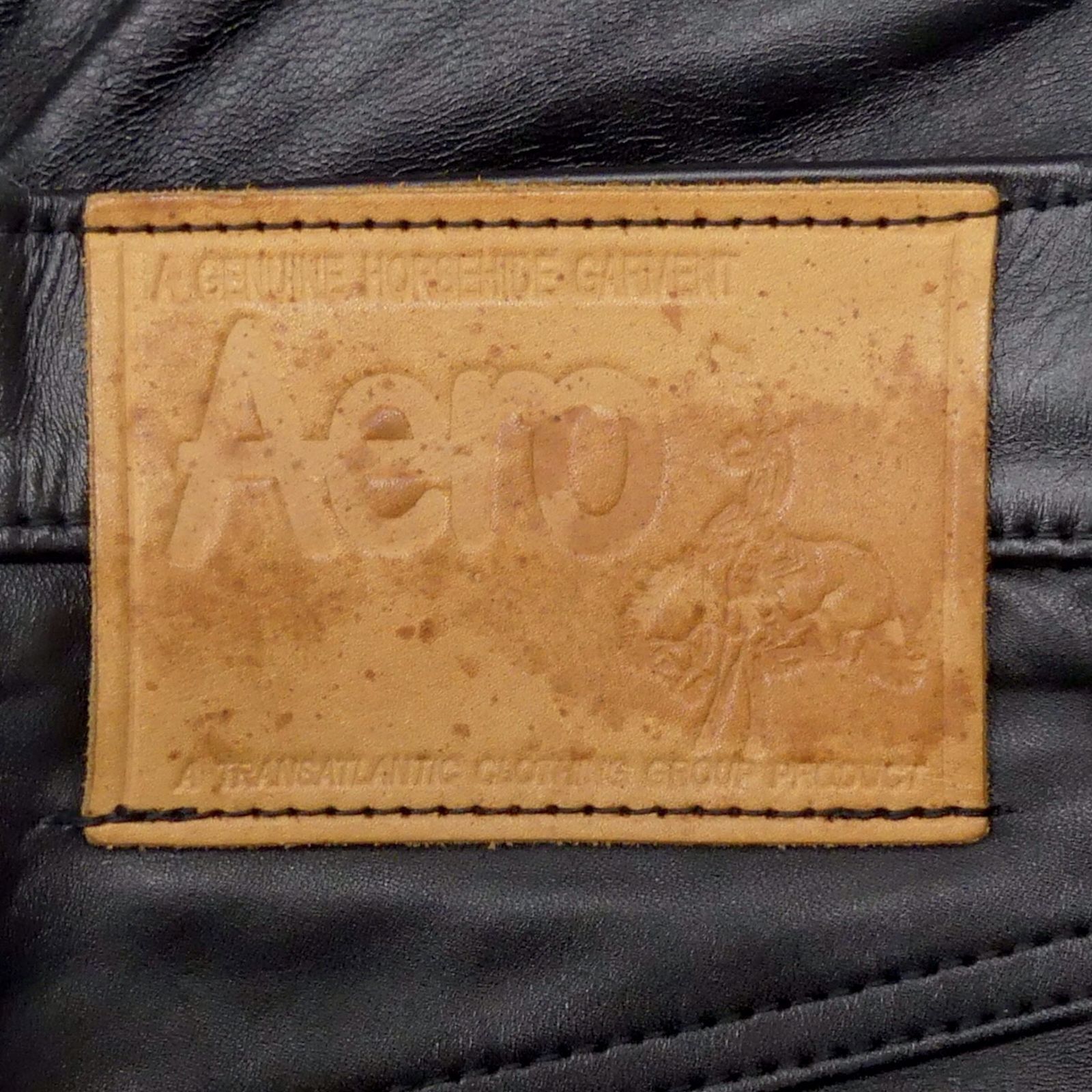 aero leather 馬革 革パン レザーパンツ ホースハイド w28 即決☆Aero Leather☆W28 レザーパンツ エアロレザー メンズ 黒