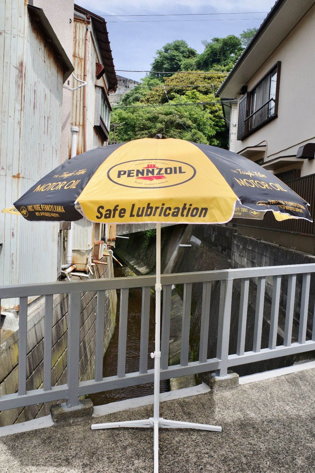 BBQ オイル缶