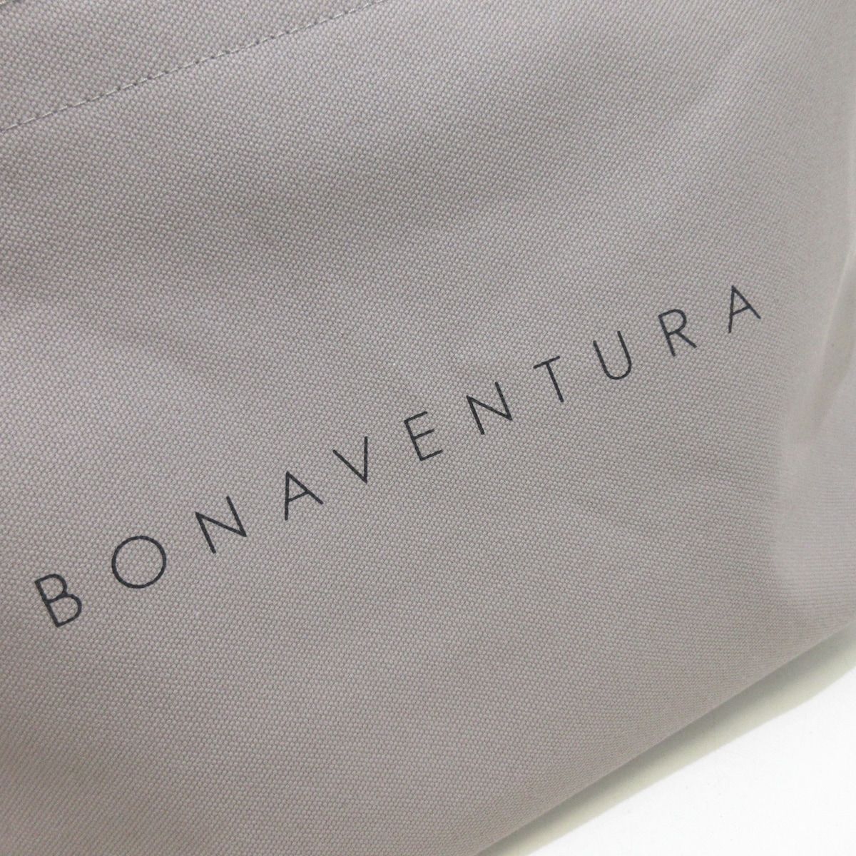 BONAVENTURA(ボナベンチュラ) トートバッグ美品  - グレー キャンバス