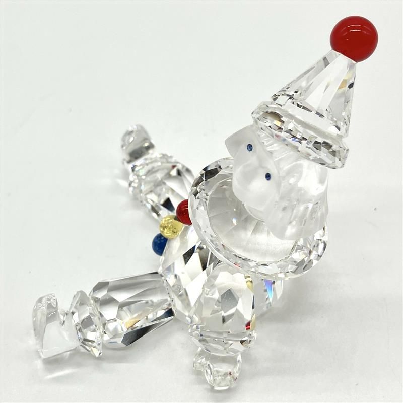 スワロフスキー SWAROVSKI パペット人形 ピエロ 2008年廃盤品 オブジェ 