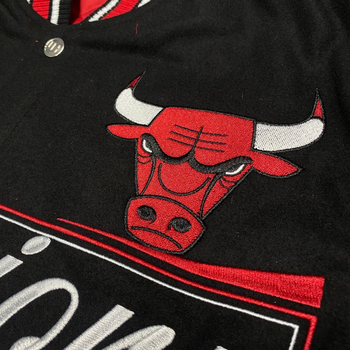 NBA JHデザイン シカゴブルズファイナルチャンピオン リバーシブルスタジャン jhDesign BULLS Reversible ジャケット シカゴ ブルズ