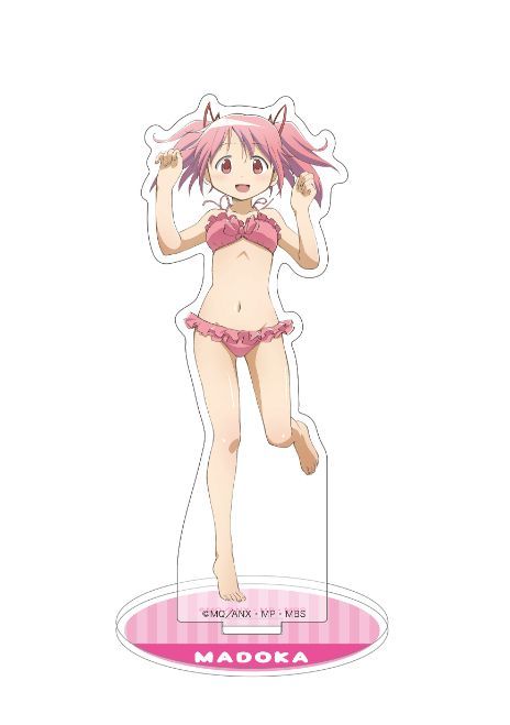 魔法少女まどか☆マギカ 鹿目まどか 暁美ほむら アクリルスタンド 水着 まどマギ 新品・公式】魔法少女まどか☆マギカ アクリルスタンド／鹿目まどか
