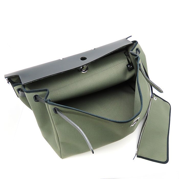 25新作 エルメス エールバッグ ジップ ルトゥルネ キャビン 50 美品】エルメス HERMES エールバッグ ジップ ルトゥルネ
