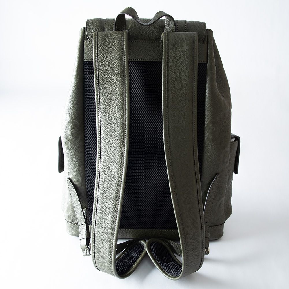 グッチ ジャンボ GG リュック デイパック バックパック レザー