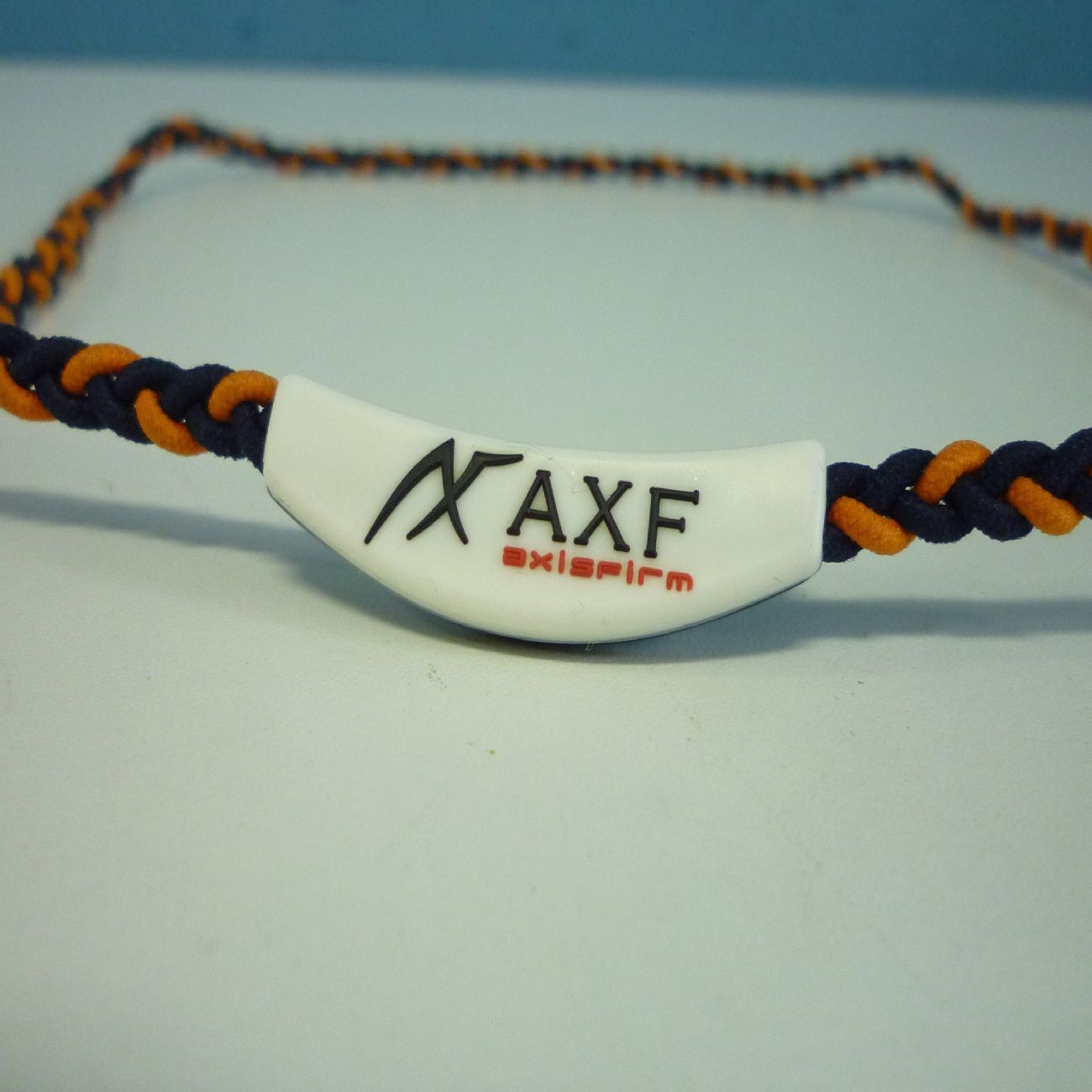 AXF アクセフ ネックレス 45㎝ カラーバンド オレンジ XAXF COLOR BAND