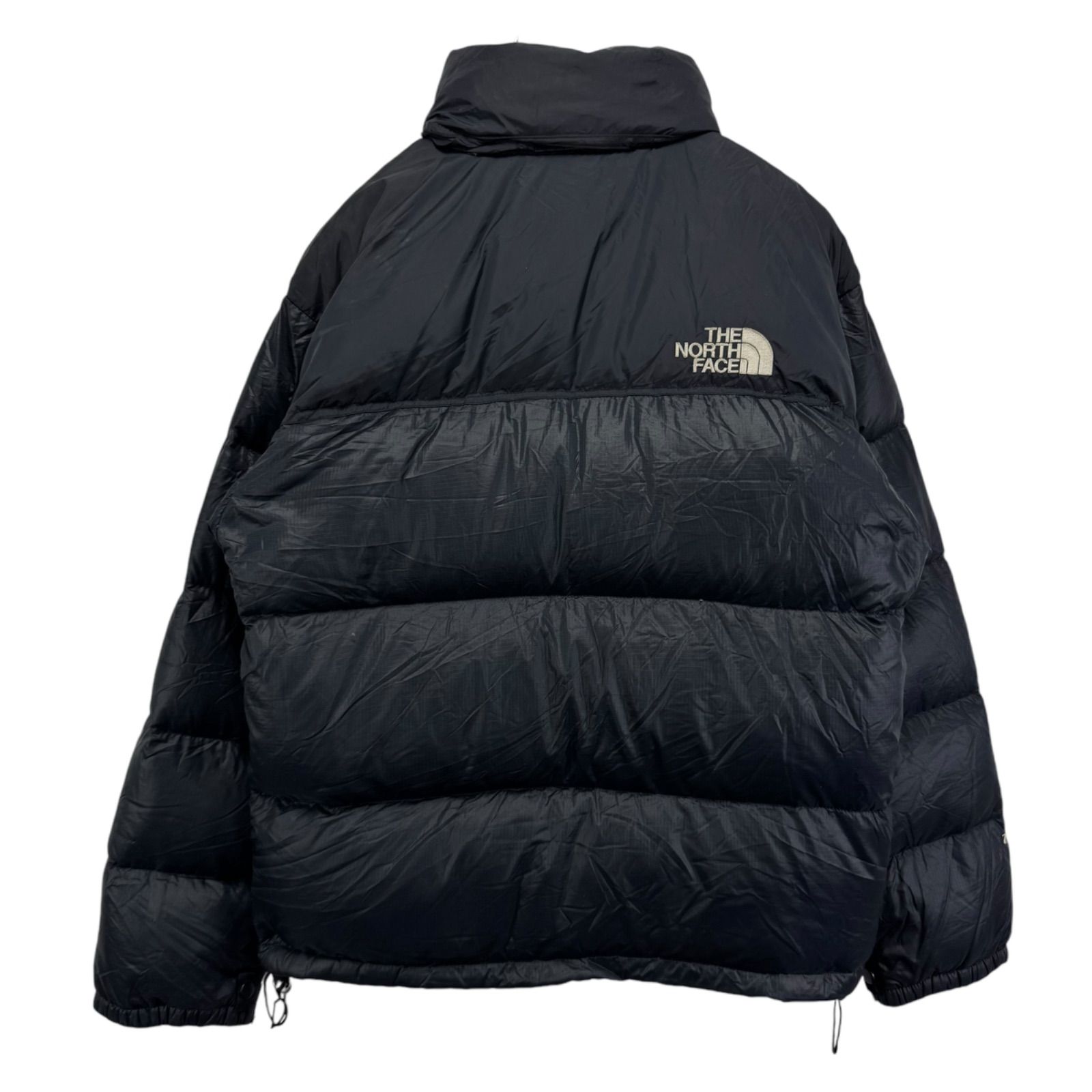 90s US規格 THE NORTH FACE Logo Embroidery 700 fill Nuptse Jacket Puffer Down  ノースフェイス ヌプシ ダウンジャケット 刺繍ロゴ 古着 - メルカリ