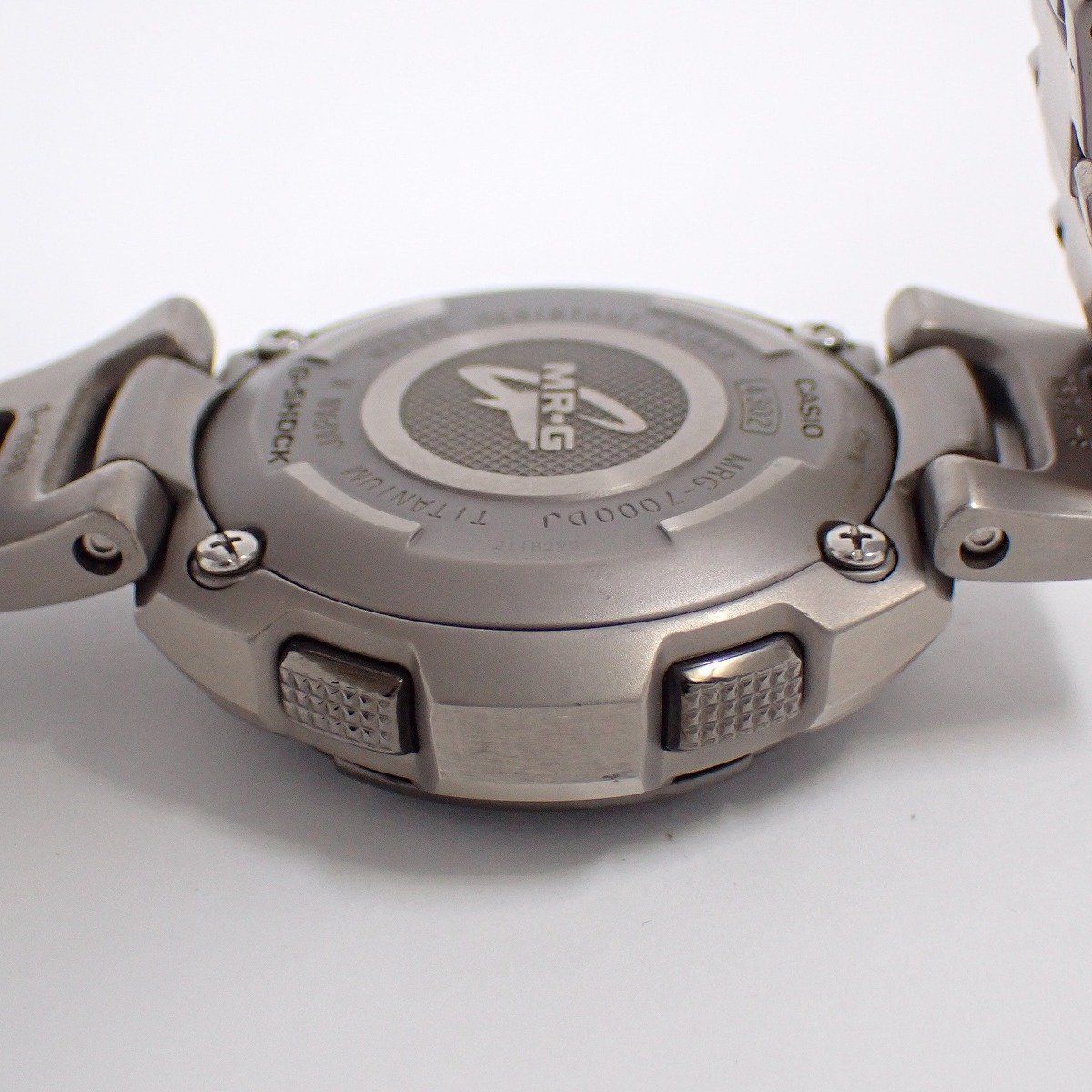 カシオ G-SHOCK MR-G ソーラー電波 アナデジモデル メンズ 腕時計