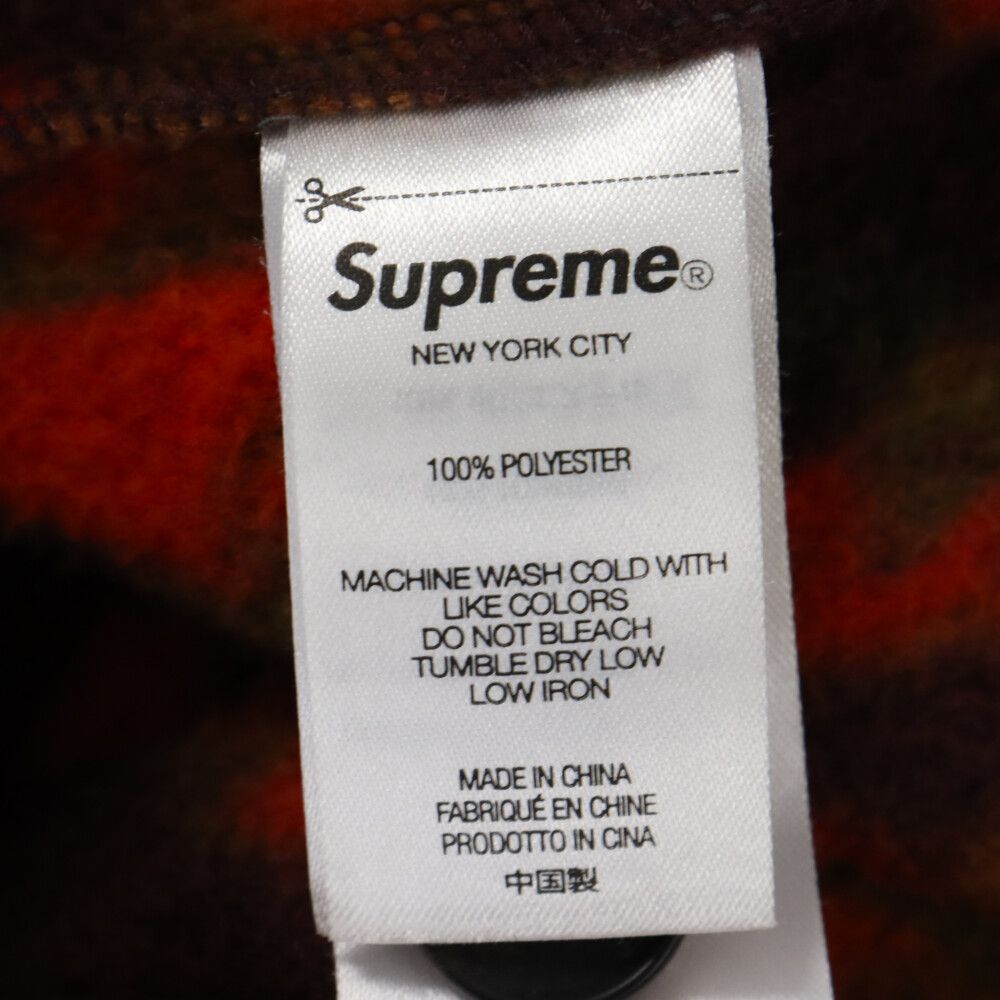 SUPREME (シュプリーム) 21AW Paisley Fleece Shirt ペイズリー